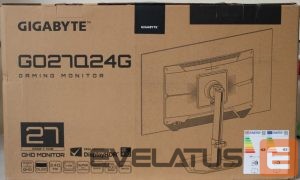 Monitor Gigabyte  SALE OUT.  MONITOR 27" WOLED GO27Q24G |  SALE OUT. | GO27Q24G | 27 " | WOLED | QHD | 240 Hz | 0.03 ms | 2560 x 1440 pixels | HDMI ports quantity 2 | Warranty 36 month(s) | DAMAGED PACKAGING, DEMO 