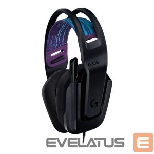 Wireless headphones Logitech  G335 Gaming Headset, 3.5 mm, Black | 