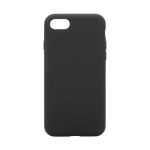 Back panel cover Evelatus Apple iPhone 7/8/SE2022 Premium Soft Touch Silicone Case Black