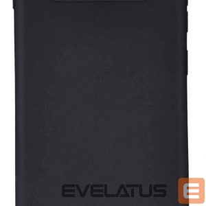 Back panel cover Evelatus Samsung Galaxy S10e Nano Silicone Case Soft Touch TPU Black