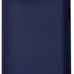 Back panel cover Evelatus Samsung Galaxy S10 Plus Premium Soft Touch Silicone Case Midnight Blue
