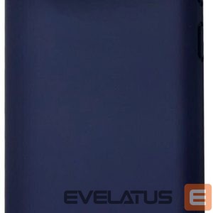 Back panel cover Evelatus Samsung Galaxy S10 Plus Premium Soft Touch Silicone Case Midnight Blue