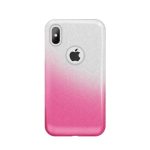 Back panel cover iLike Samsung Galaxy A70 Gradient Glitter 3in1 case Pink