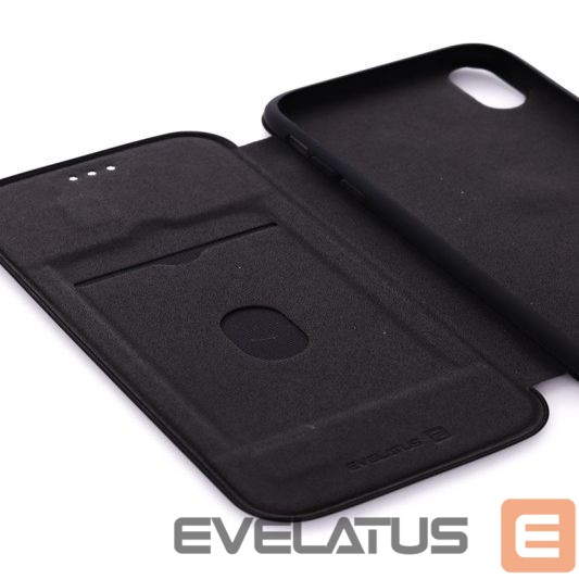 Book case Evelatus Apple iPhone XR Book Case Black