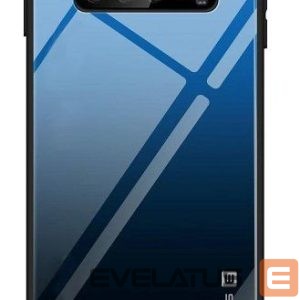 Back panel cover Evelatus Samsung Galaxy A7 2018 Gradient Glass Case 7 Sea Depth