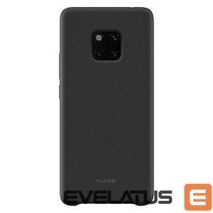 Back panel cover Huawei  Mate 20 Pro Protective Silicone Cover Black