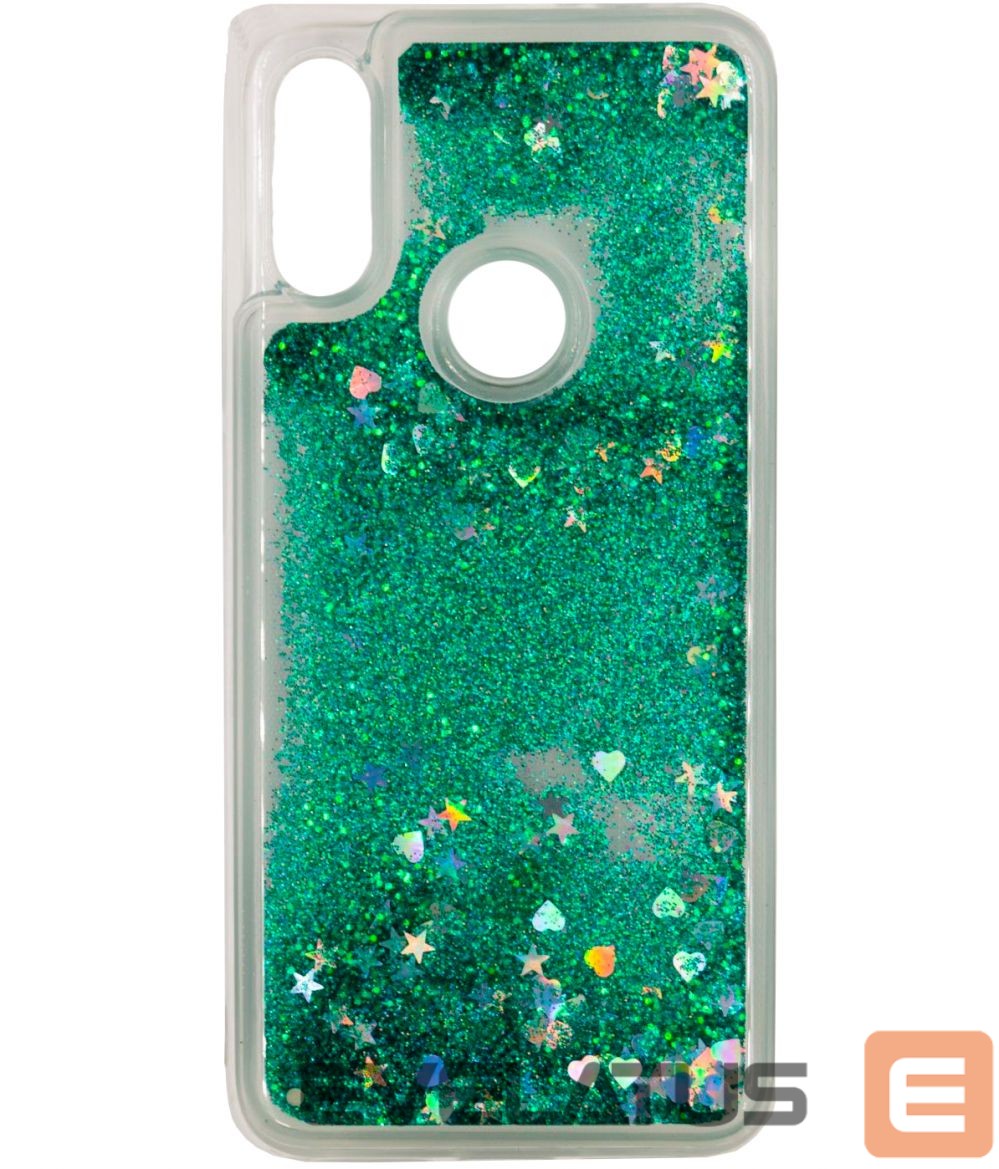Back panel cover Evelatus Xiaomi Note 7 Shining Quicksand Case Green