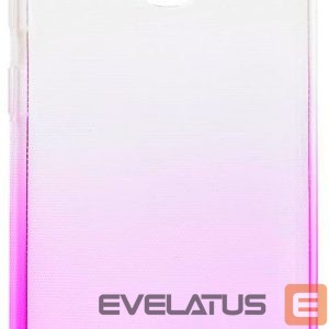 Back panel cover Evelatus Samsung Galaxy A20e Gradient TPU Case Rose Red