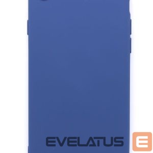 Back panel cover Evelatus Apple iPhone 7/8/SE2020/SE2022 Nano Silicone Case Soft Touch TPU Dark Blue