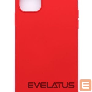 Back panel cover Evelatus Apple iPhone 11 Nano Silicone Case Soft Touch TPU Red
