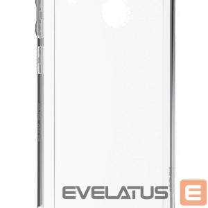 Back panel cover Evelatus Apple iPhone 7/8/SE2020/SE2022 Silicone Transparent with Necklace TPU Strap Space Gray