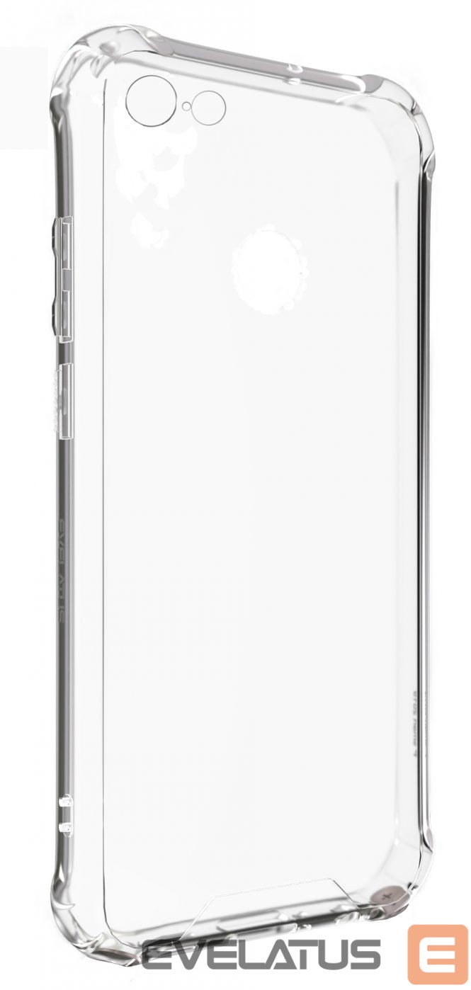 Back panel cover Evelatus Apple iPhone 7/8/SE2020/SE2022 Case with rope Green Transparent
