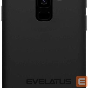 Back panel cover Evelatus Samsung Galaxy S9 Plus Nano Silicone Case Soft Touch TPU Black