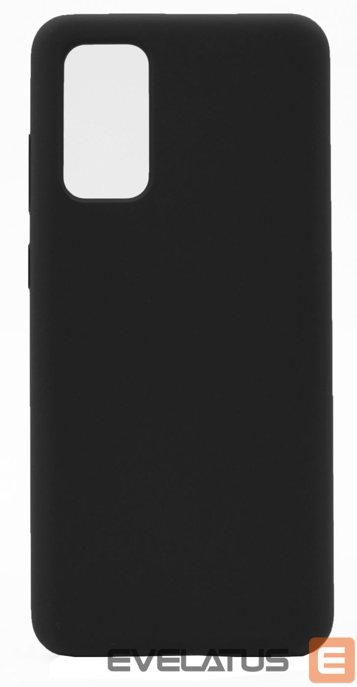 Back panel cover Evelatus Samsung Galaxy S21 Ultra Premium Soft Touch Silicone Case Black