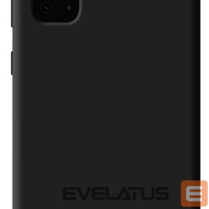 Back panel cover Evelatus Samsung Galaxy S20 Premium Soft Touch Silicone Case Black