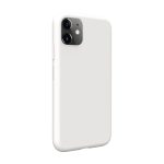 Back panel cover Evelatus Apple iPhone 11 Premium Soft Touch Silicone Case White