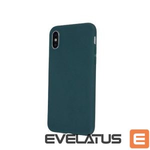 Back panel cover iLike Samsung S20 FE/S20 Lite Matt TPU Case Forest Green