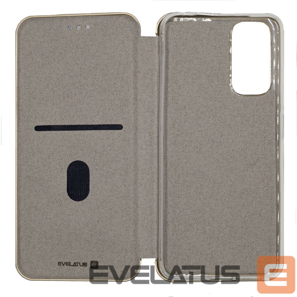 Book case Evelatus Xiaomi Redmi Note 10S/Poco M5s Book Case Gold