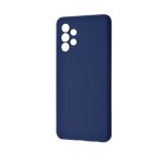 Back panel cover Evelatus Samsung Galaxy A32 Nano Silicone Case Soft Touch TPU Midnight Blue