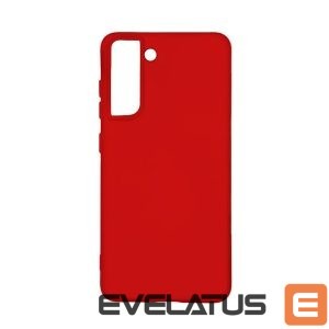 Back panel cover Evelatus Samsung Galaxy S21 Nano Silicone Case Soft Touch TPU Red