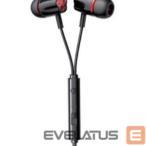 Wired headphones Joyroom  headphones 3.5 mm mini jack with remote control and microphone Black