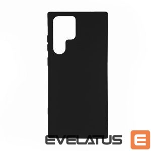 Back panel cover Evelatus Samsung Galaxy S22 Ultra Nano Silicone Case Soft Touch TPU Black