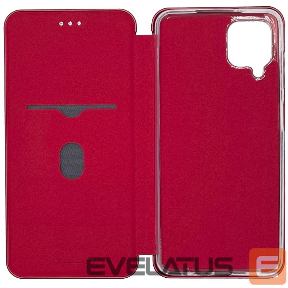 Book case Evelatus Samsung Galaxy A12/M12 Book Case Red