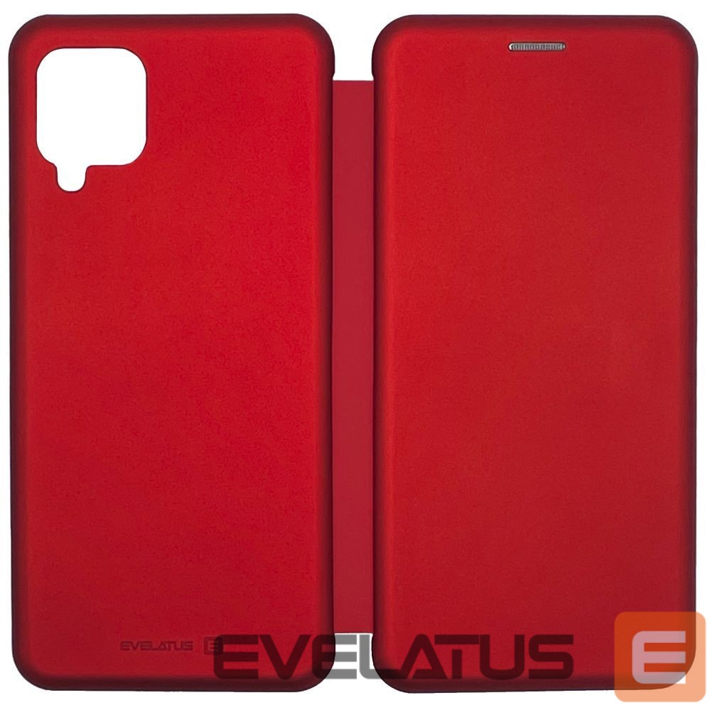 Book case Evelatus Samsung Galaxy A12/M12 Book Case Red