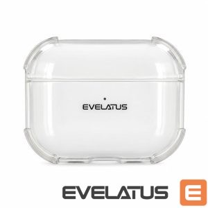 Headphone case Evelatus Apple AirPods 4 TPU Protective Case Shine Transparent