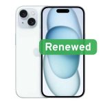 Used phone Apple  iPhone 15 5G 128GB Renewed Grade A++ Blue