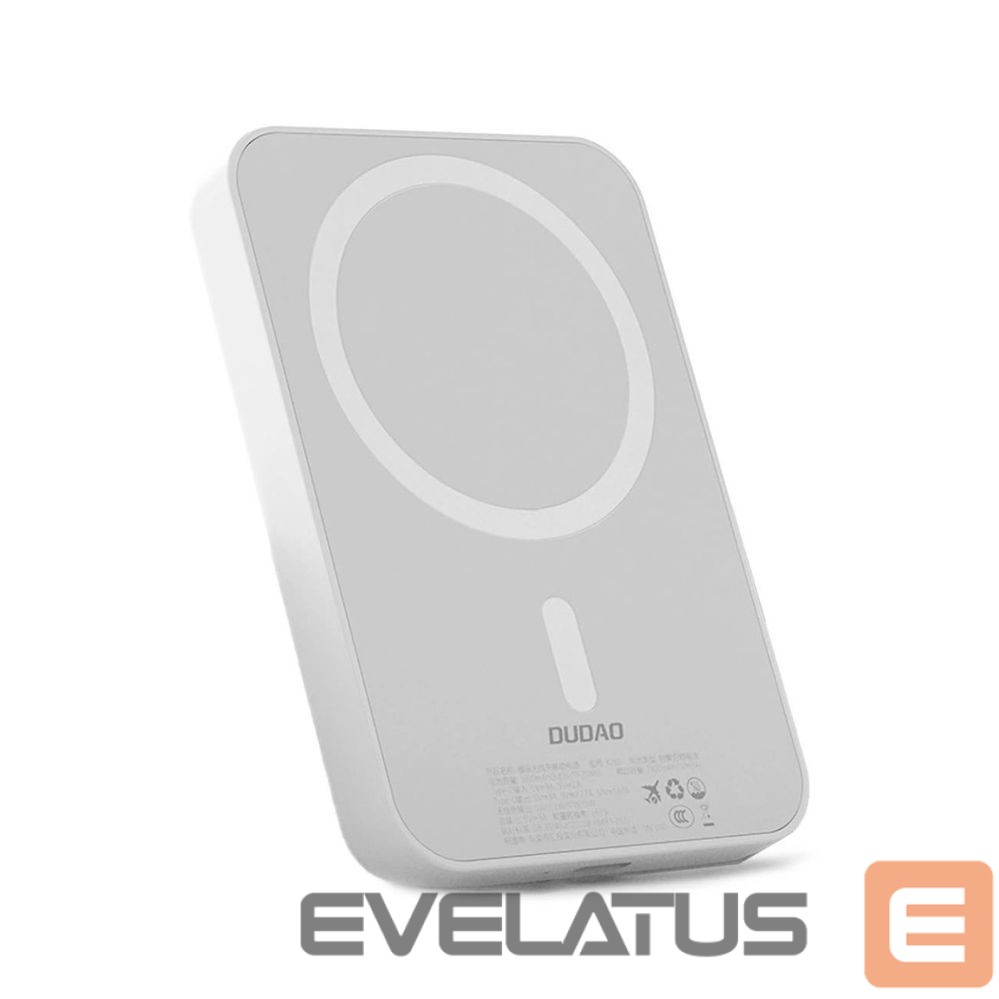 Power bank Dudao Power bank K26 Wireless Magnetic 10000mAh 20W Max TYPE-C White