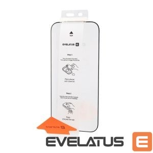 Protective glass Evelatus Apple iPhone 18 Pro Flip Glass Magic Easy Install No Box - Screen Protector (without packaging) Black