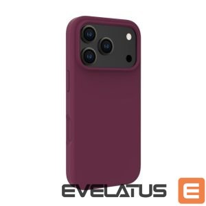 Back panel cover Evelatus Apple iPhone 18 Pro Premium Magsafe Soft Touch Silicone Case Burgundy