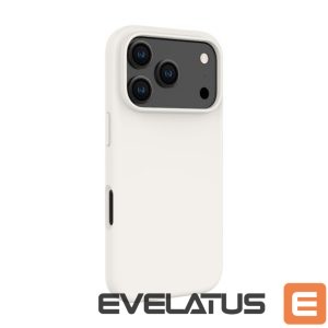 Back panel cover Evelatus Apple iPhone 18 Pro Premium Magsafe Soft Touch Silicone Case Silver