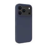 Back panel cover Evelatus Apple iPhone 18 Pro Premium Magsafe Soft Touch Silicone Case Dark Blue