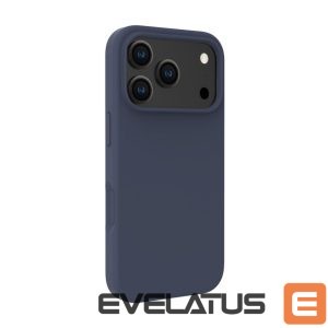 Back panel cover Evelatus Apple iPhone 18 Pro Premium Magsafe Soft Touch Silicone Case Dark Blue