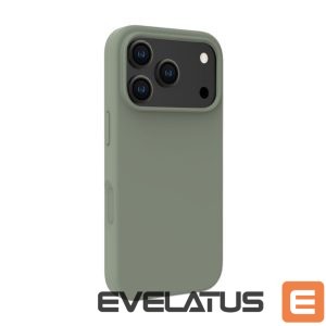 Back panel cover Evelatus Apple iPhone 18 Pro Premium Magsafe Soft Touch Silicone Case Dark Olive