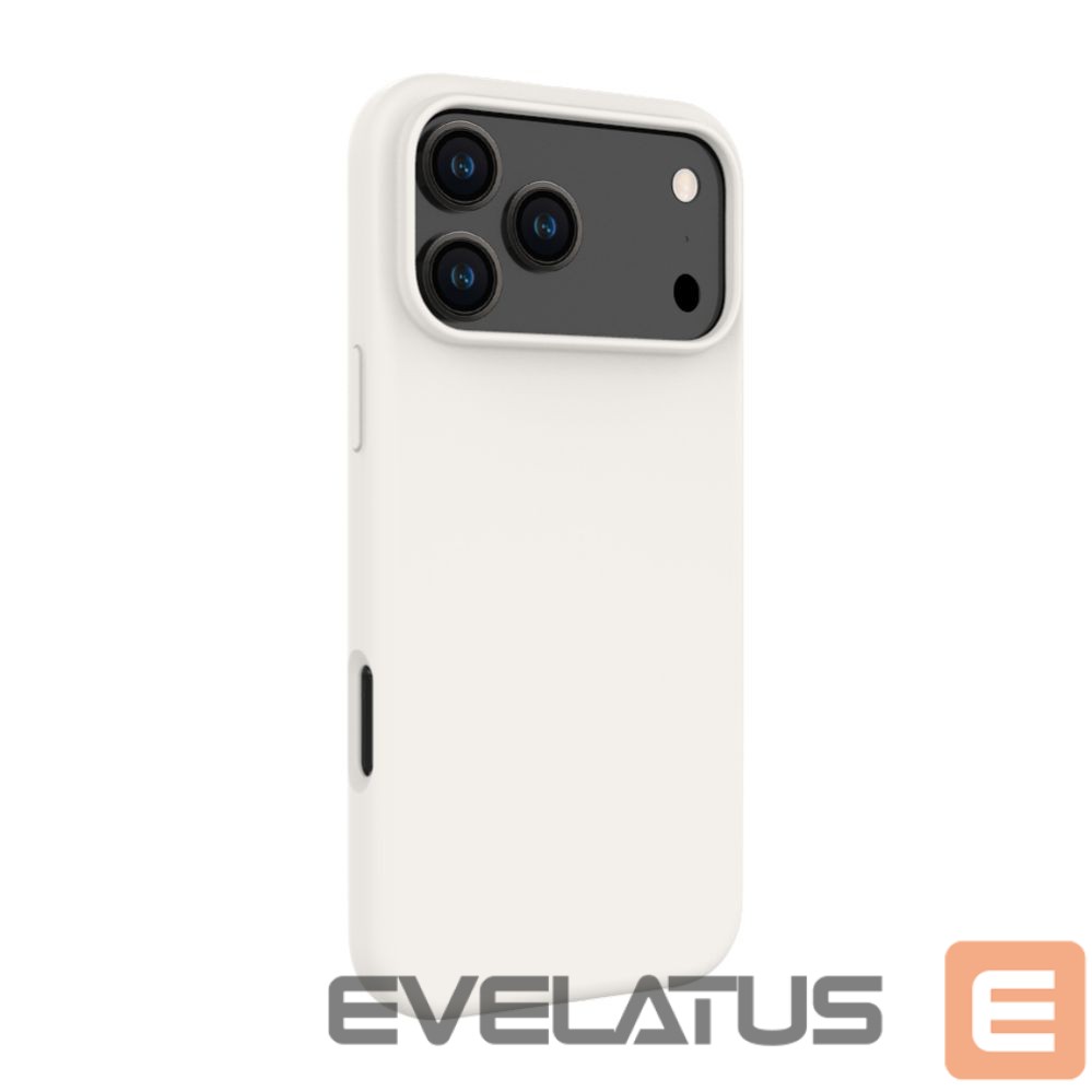 Back panel cover Evelatus Apple iPhone 18 Pro Max Premium Magsafe Soft Touch Silicone Case Silver