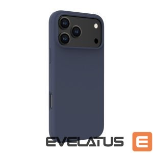 Back panel cover Evelatus Apple iPhone 18 Pro Max Premium Magsafe Soft Touch Silicone Case Dark Blue