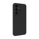 Back panel cover Evelatus Samsung Galaxy S26 FE Premium Magnetic Soft Touch Silicone Case Black