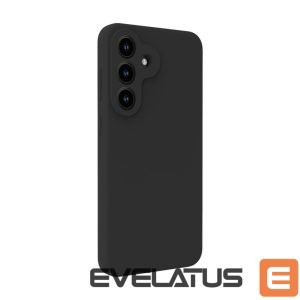 Back panel cover Evelatus Samsung Galaxy S26 FE Premium Magnetic Soft Touch Silicone Case Black