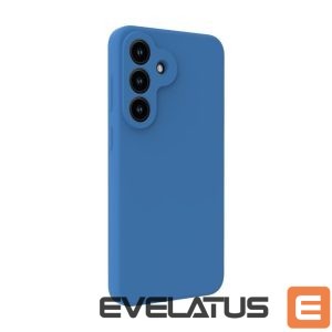 Back panel cover Evelatus Samsung Galaxy S26 FE Premium Magnetic Soft Touch Silicone Case Navy Blue