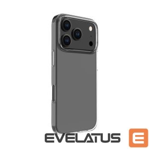 Back panel cover Evelatus Apple iPhone 18 Pro Max Clear Silicone Case 1.5mm TPU Transparent