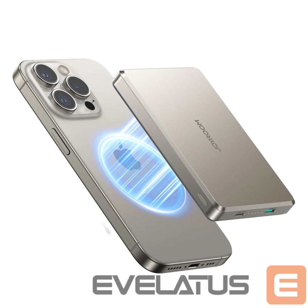 Wireless charger Joyroom JR-PBM08 Pro Power Bank 10000mAh 22.5W with Wireless Charging Titanium Gray