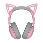 Wired headphones Razer  Kraken V2 Kitty BT Headset, Wireless, Quartz 