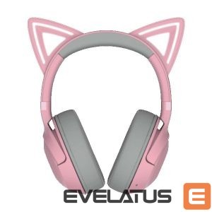 Wired headphones Razer  Kraken V2 Kitty BT Headset, Wireless, Quartz 