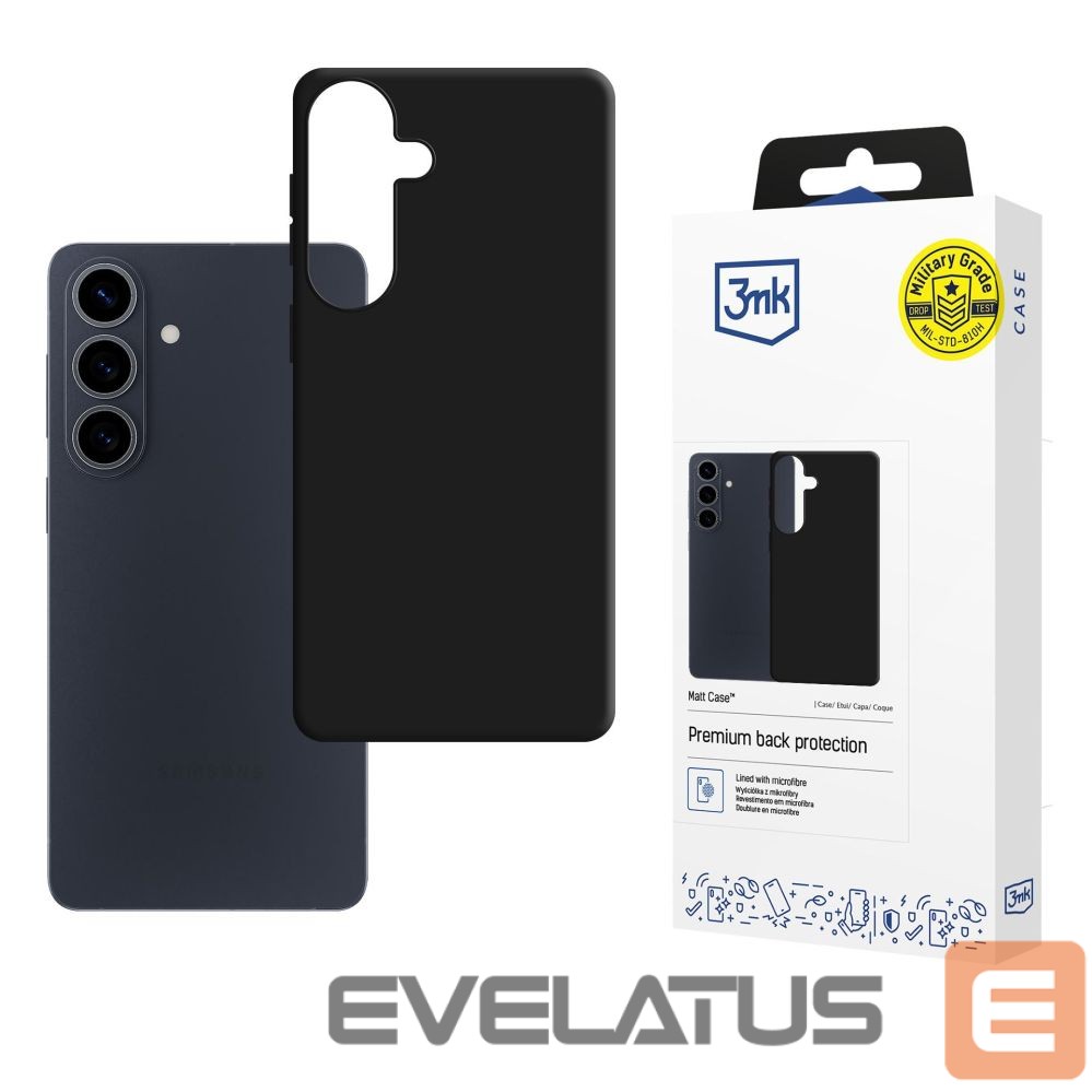 Other goods 3MK 3mk Matt Case for Samsung Galaxy S26 - Matte Black