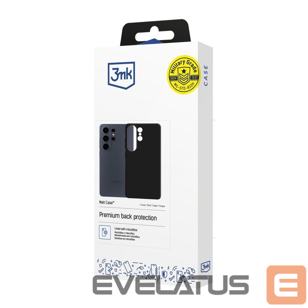 Other goods 3MK 3mk Matt Case for Samsung Galaxy S26 Ultra - Matte Black