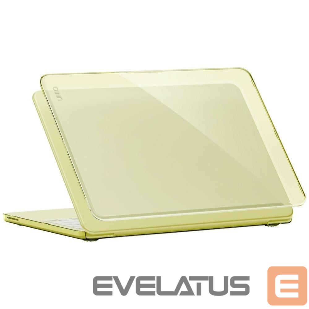 Back panel cover UNIQ Uniq Vero Case for MacBook Neo - Translucent Yellow