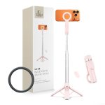 Camera accessory Tech-Protect  Tech-Protect L11S MagSafe Bluetooth Selfie Stick - Pink 